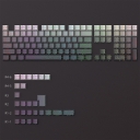 Contour Line Polar Day 104+29 Keys PBT Doubleshot Side Legends Keycaps Set Cherry Profile for Cherry MX Keyboard